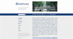 Desktop Screenshot of hartung-consulting.com